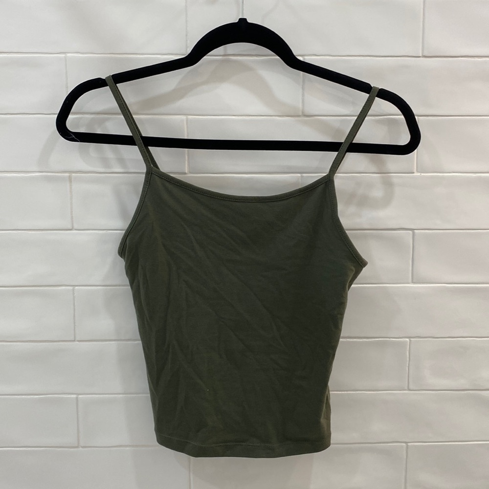 Olive green tank